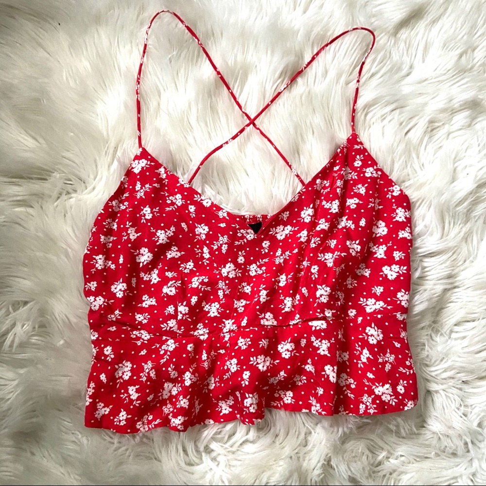 Forever 21 Floral Print Blouse